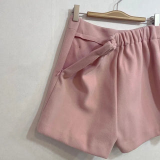 Dylan Pleated Button Wrap Back Banding Skirt Pants