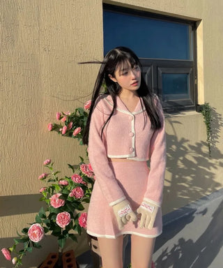 Colorful lettering patch touch gloves