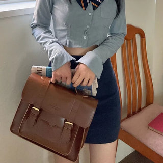 way school modern square travel cross prep bag