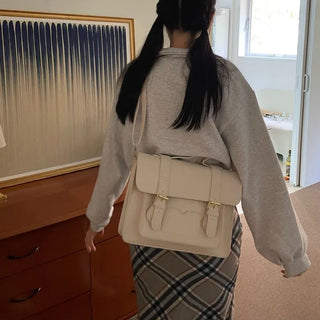 way school modern square travel cross prep bag