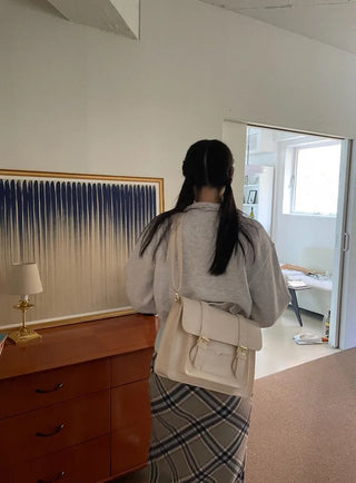 way school modern square travel cross prep bag