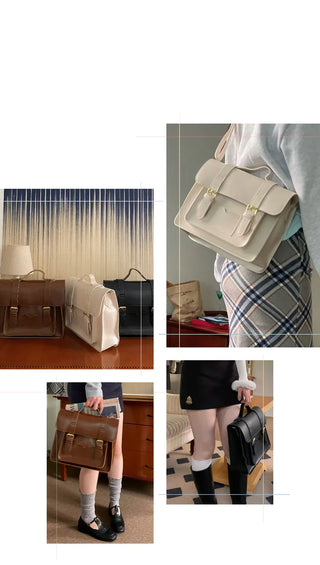 way school modern square travel cross prep bag