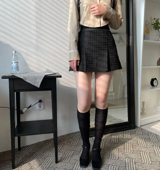 cotton lettering cuffs rolled crop shirt