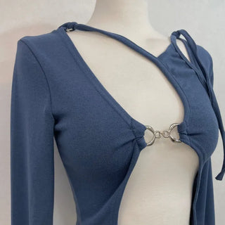 Keen Chain Strap Team Crop Cardigan