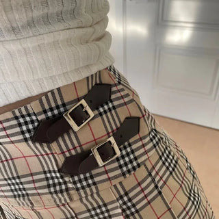 Poi School Preppy Mini Skirt