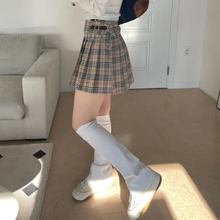 Poi School Preppy Mini Skirt