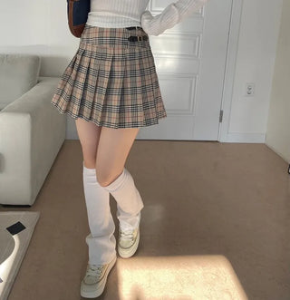 Poi School Preppy Mini Skirt