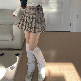 Poi School Preppy Mini Skirt