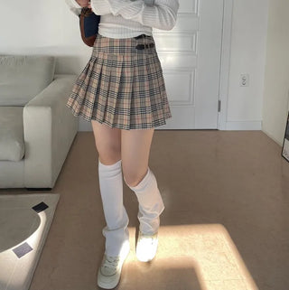 Poi School Preppy Mini Skirt