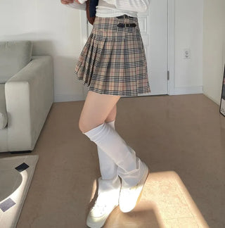 Poi School Preppy Mini Skirt