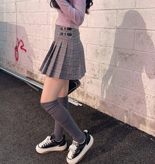 Poi School Preppy Mini Skirt