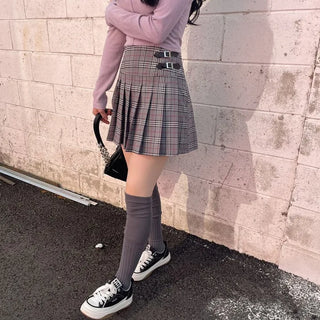 Poi School Preppy Mini Skirt