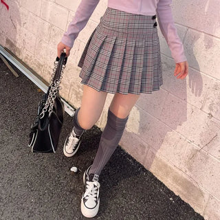 Poi School Preppy Mini Skirt