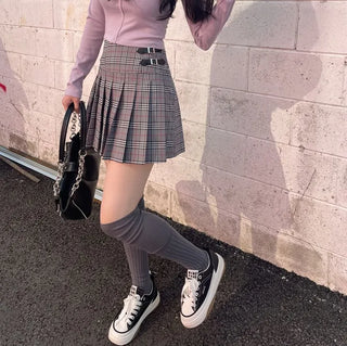 Poi School Preppy Mini Skirt