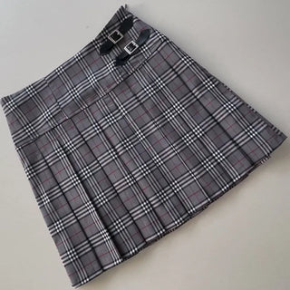 Poi School Preppy Mini Skirt