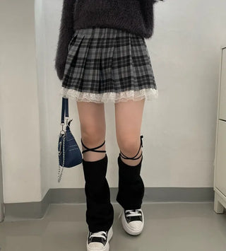 Nia Two-Way Denim Stitch Chain Mini Hobo Shoulder Bag in