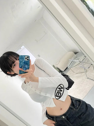 Nia Two-Way Denim Stitch Chain Mini Hobo Shoulder Bag in