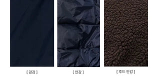 Norwegian Tteokbokki two-way fur trimmed toggle hooded padding