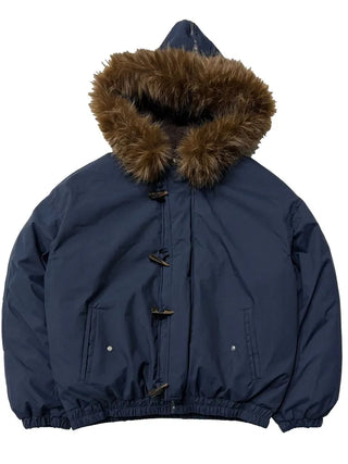 Norwegian Tteokbokki two-way fur trimmed toggle hooded padding