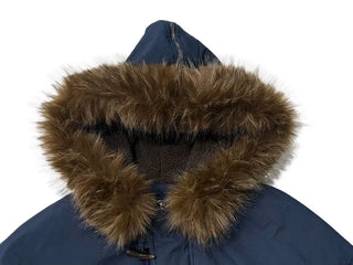 Norwegian Tteokbokki two-way fur trimmed toggle hooded padding