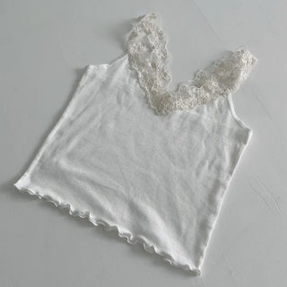 Benefi Lace Layered Halter Neck Sleeveless