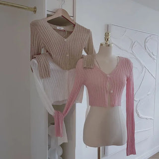 Folty Halter Neck Knit Sleeveless