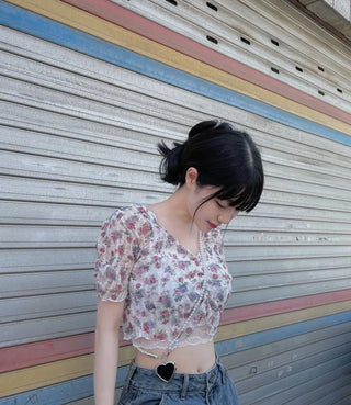 Eyelet Lace Sleeveless Bustier