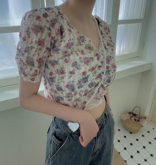 Eyelet Lace Sleeveless Bustier