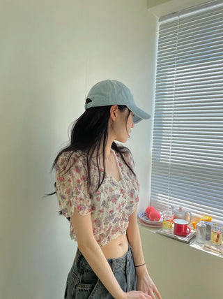 Eyelet Lace Sleeveless Bustier