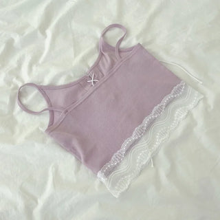 Eyelet Lace Sleeveless Bustier