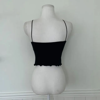 Nipo Lace Wave Button Sleeveless