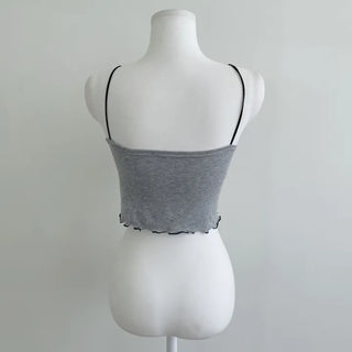 Nipo Lace Wave Button Sleeveless