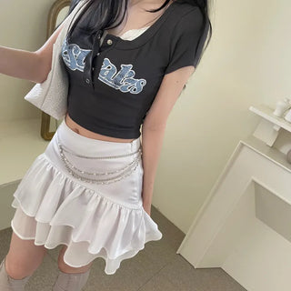 Moni Vintage Print Short Sleeve T-Shirt