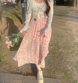 Bloom Lace Embroidery Sleeveless