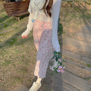 Bloom Lace Embroidery Sleeveless