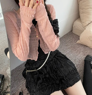 Witty Square Lace Bustier Nashi