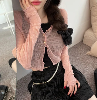 Witty Square Lace Bustier Nashi