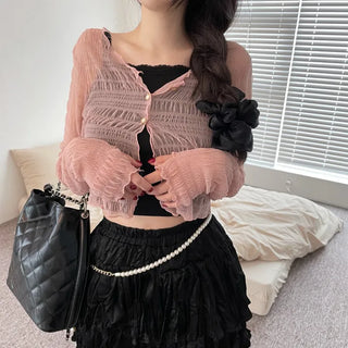 Witty Square Lace Bustier Nashi