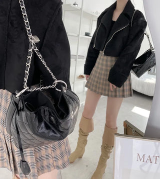 Formal Suede Fleece Crop Mustang