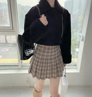 Formal Suede Fleece Crop Mustang