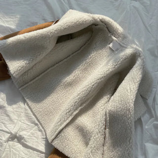 Formal Suede Fleece Crop Mustang