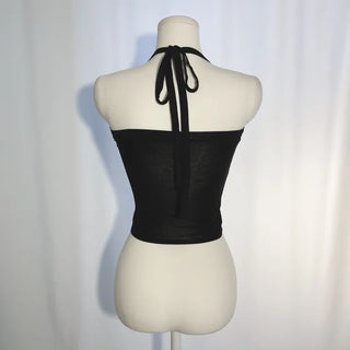 Charming Bolero Cardigan Halter Neck Nashi Set