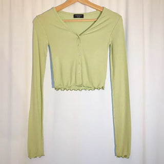 Juicy Daily Wave V-neck Crop Cardigan