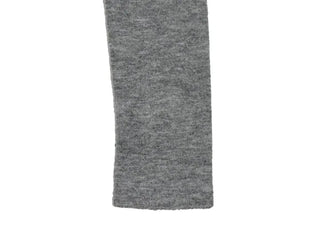 Ible High Neck Polar Diagonal Button Shirring Long Sleeve T-Shirt