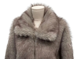Liden Eco Fur Collar Jacket Coat