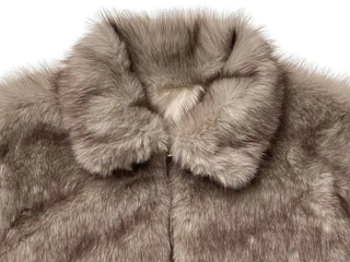 Liden Eco Fur Collar Jacket Coat