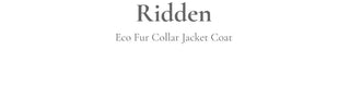 Liden Eco Fur Collar Jacket Coat