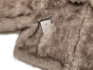 Liden Eco Fur Collar Jacket Coat