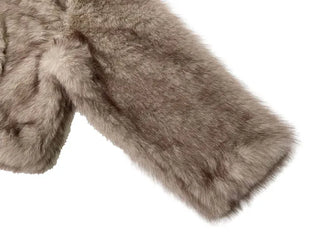 Liden Eco Fur Collar Jacket Coat
