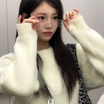 Tokime Angora loose fit warmer knit